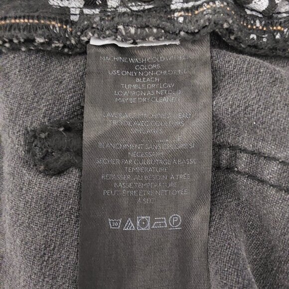 We the Free Tinsley Baggy High-Rise Straight Leg Black Jeans - 28 Good Condition - Picture 8 of 11